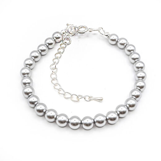 Perlen-Armband PearlEffect Silver