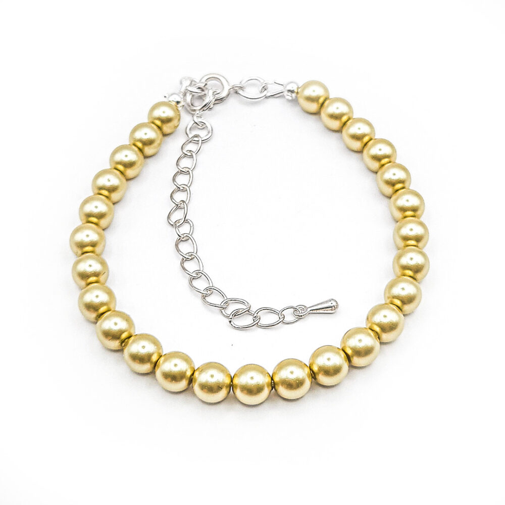 Perlen-Armband Pearl Effect Vanilla