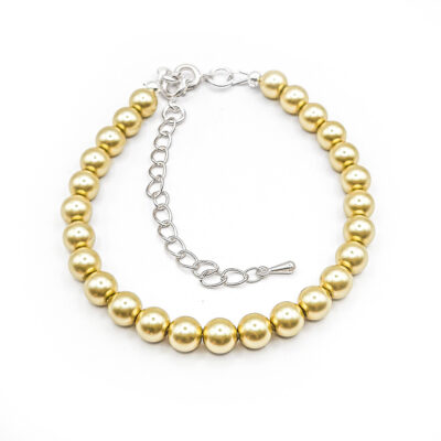 Perlen-Armband Pearl Effect Vanilla