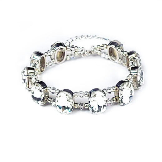 Kristall-Armband "SonnenZauberFantasie" silber