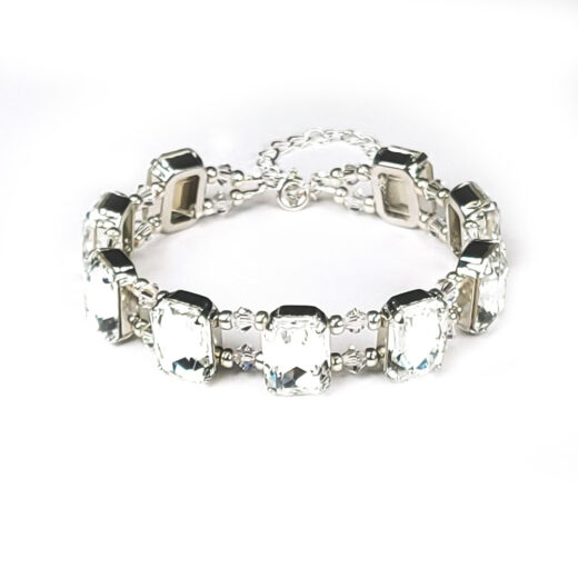 Kristall-Armband "SonnenZauberTraum" silber