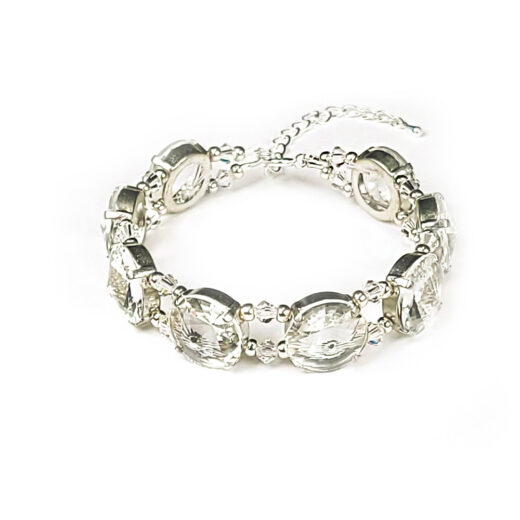 Kristall-Armband "SonnenZauber Rivoli" silber