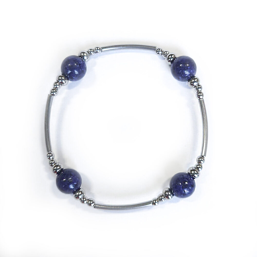 Armband Steel&Stone "Lapislazuli" Style A 17cm