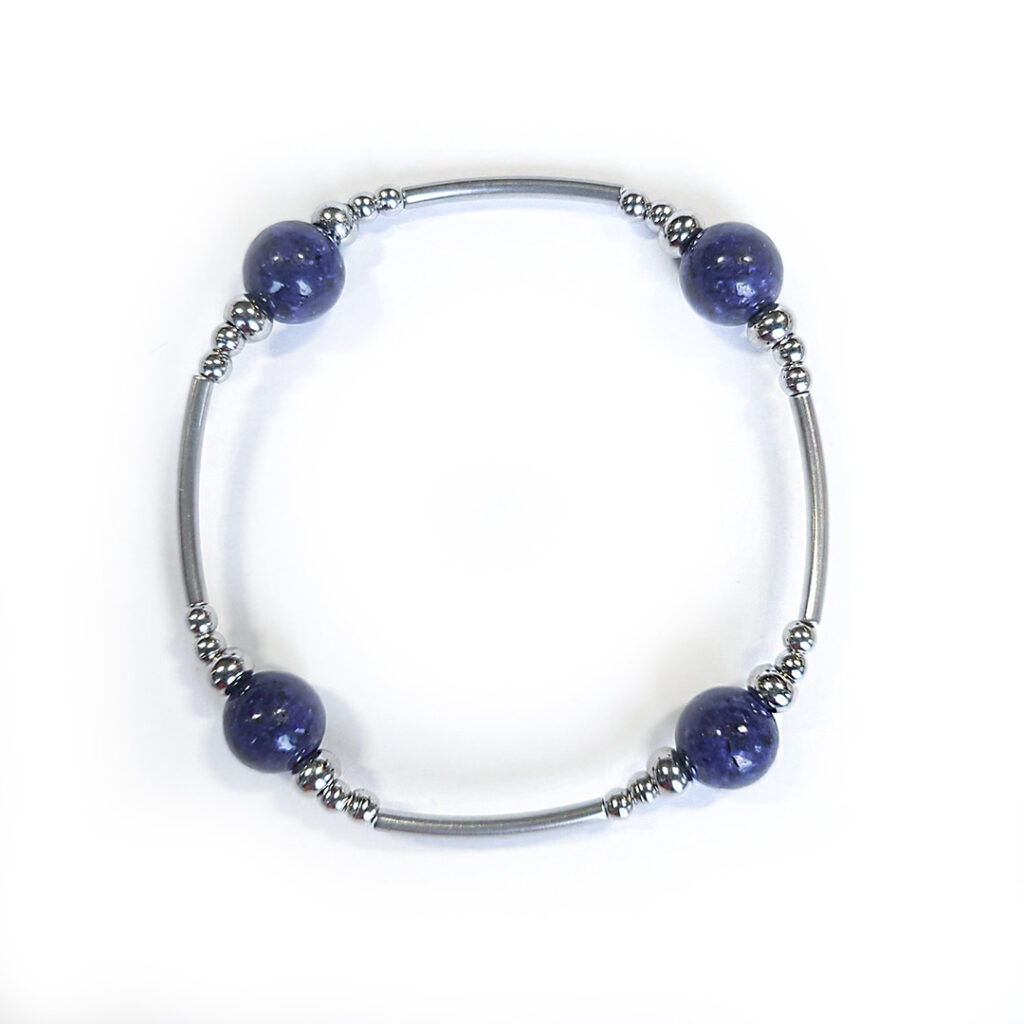 Armband Steel&Stone „Lapislazuli“ Style A 17cm