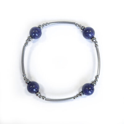 Armband Steel&Stone „Lapislazuli“ Style A 17cm