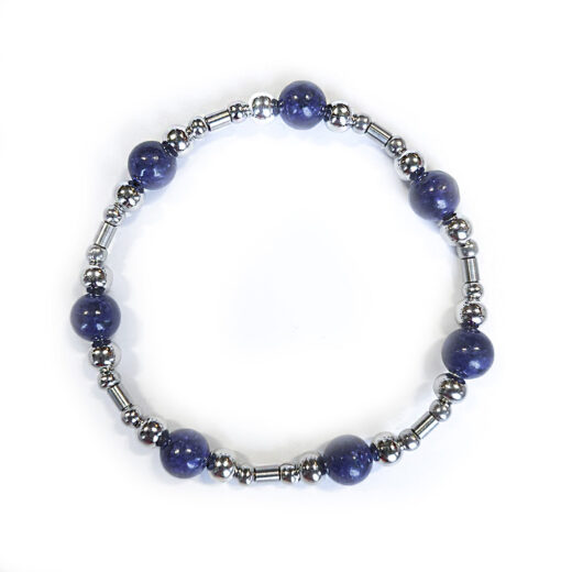 Armband Steel&Stone Lapislazuli