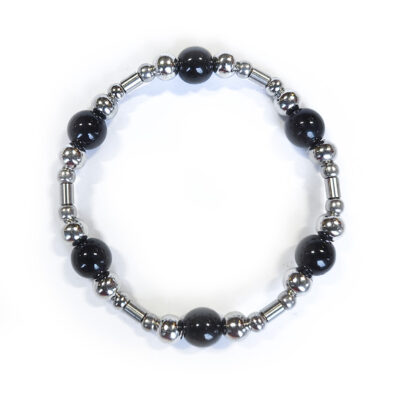 Armband Steel&Stone „Onyx“ StyleD 18cm