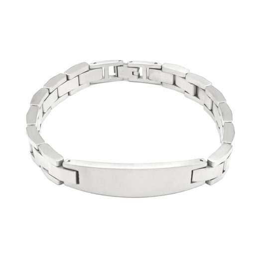 Edelstahl-Armband "Magnetic Plate"