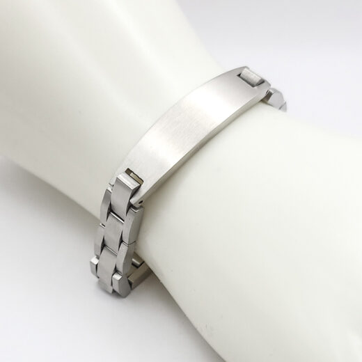 Edelstahl-Armband "Magnetic Plate"