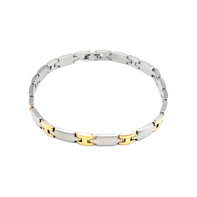 Edelstahl-Armband „Golden Style“