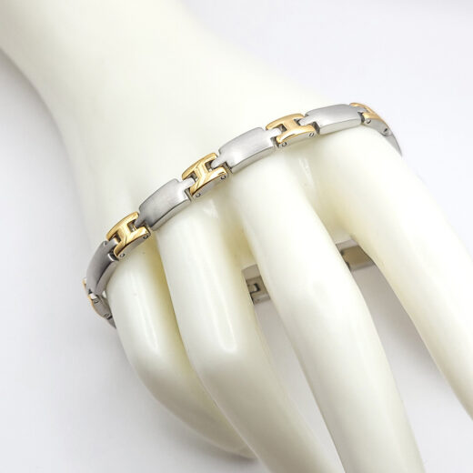 Edelstahl-Armband "Golden Style"