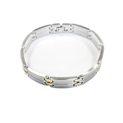 Edelstahl-Armband „Golden Style“