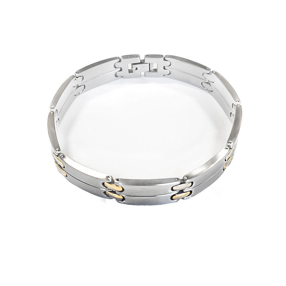Edelstahl-Armband "Golden Touch"