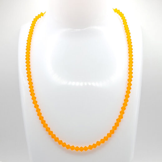 Kristallperlen-Kette "Dusty Sunset"