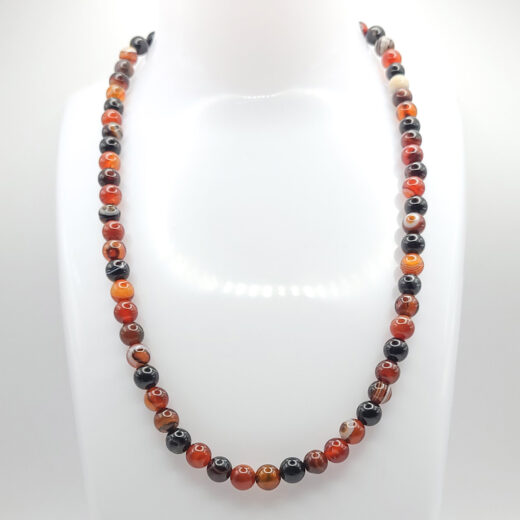 Naturstein-Kette Coffee Achat