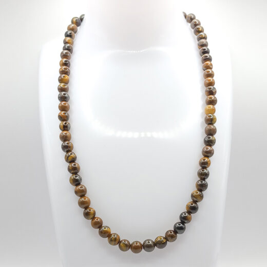 Naturstein-Kette Tigerauge