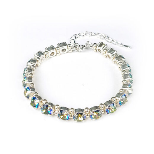 Kristall-Armband "MorgenZauber" silber