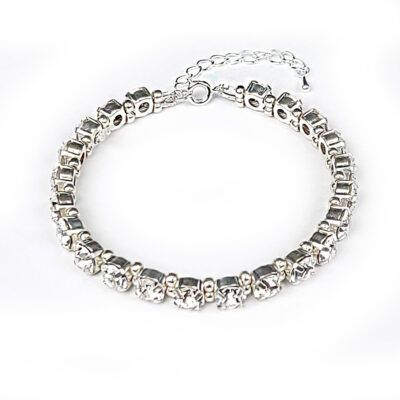 Kristall-Armband „SonnenZauber“ silberfarben