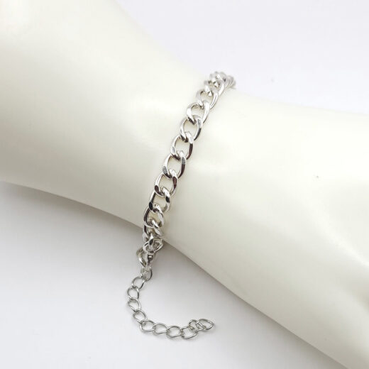 Statement-Panzerarmband Silver Girl