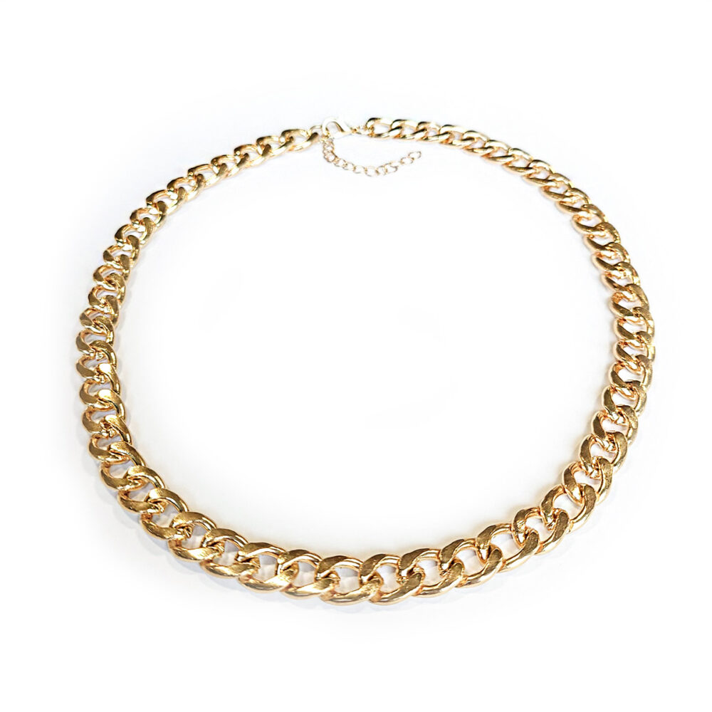 Statement-Panzerkette Golden Lady