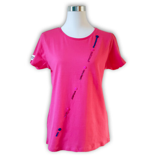 Ladys Party Shirt "Buttons&Stripes"