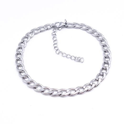Edelstahl-Armband Steel Curb