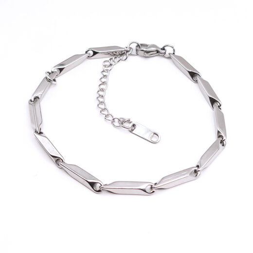 Edelstahl-Armband Steel Rhombus