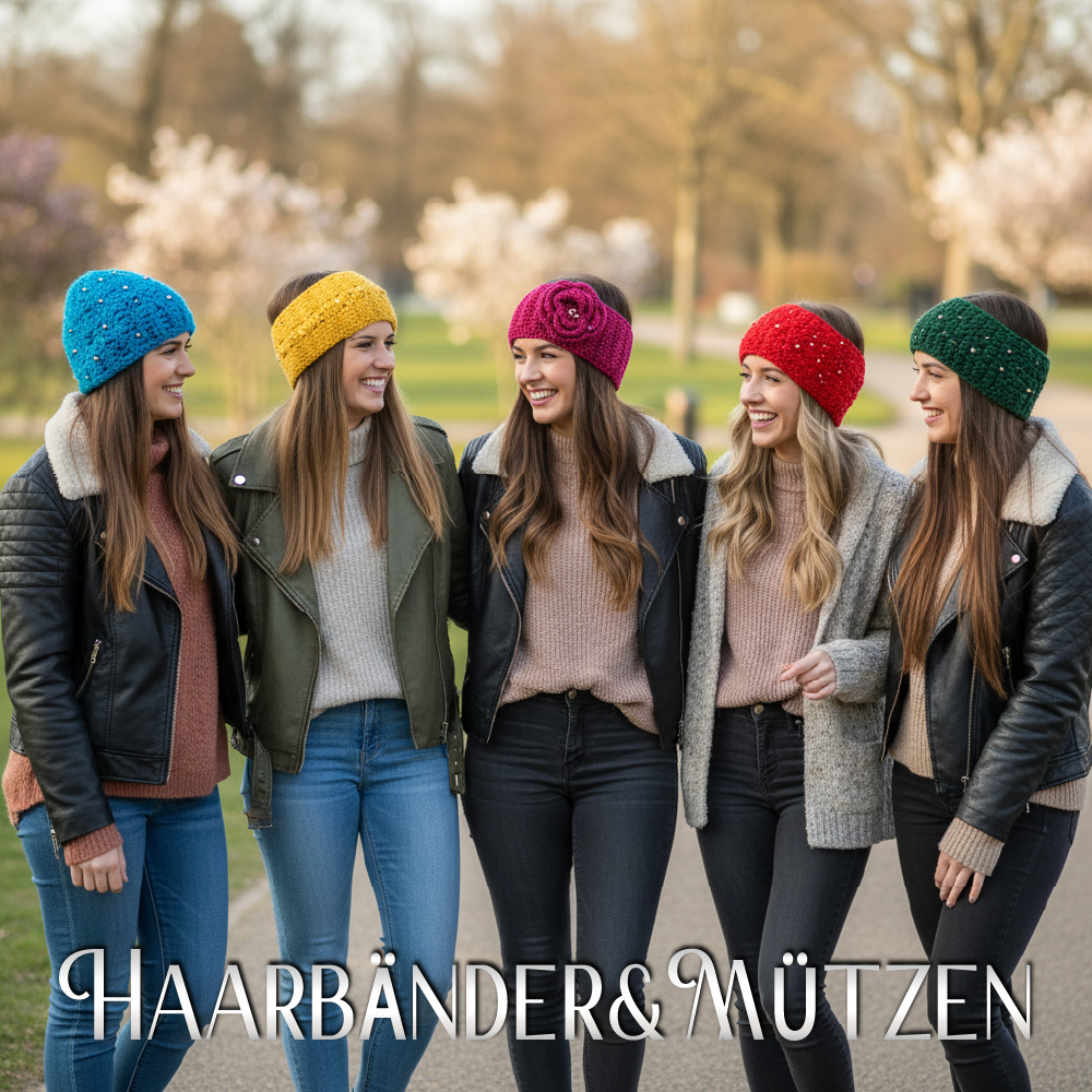 Haarbänder + Mützen
