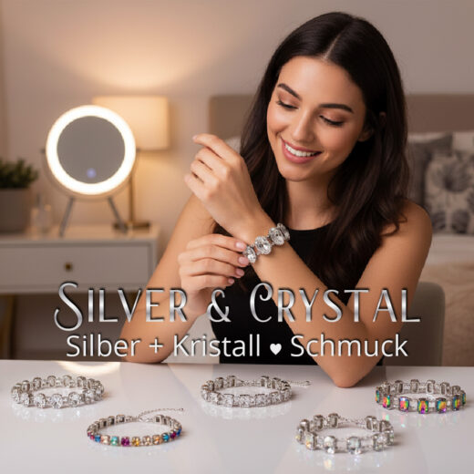 Silver+Crystals Schmuck