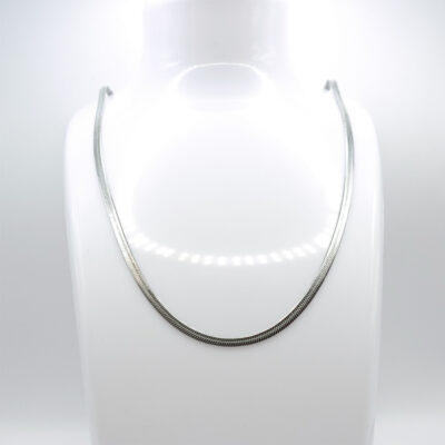 Edelstahl-Kette „Steel Flat Snake“