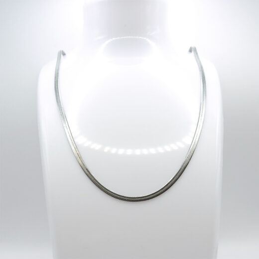 Edelstahl-Kette - Flat Snake