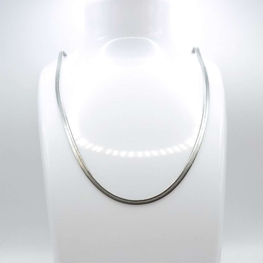 Edelstahl-Kette "Steel Flat Snake"