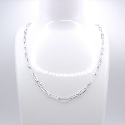 Edelstahl-Kette „Steel Paperclip“