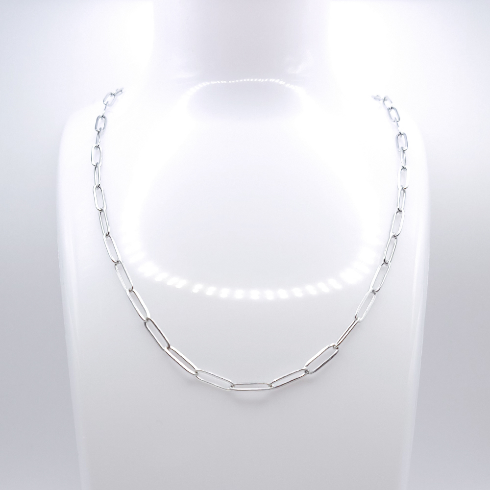 Edelstahl-Kette "Steel Paperclip"