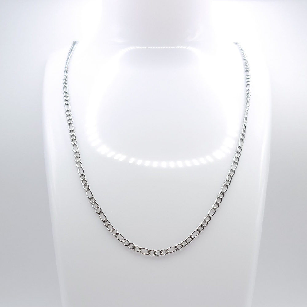 Edelstahl-Kette "Steel Figaro S"