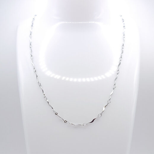 Edelstahl-Kette - Waved Steel