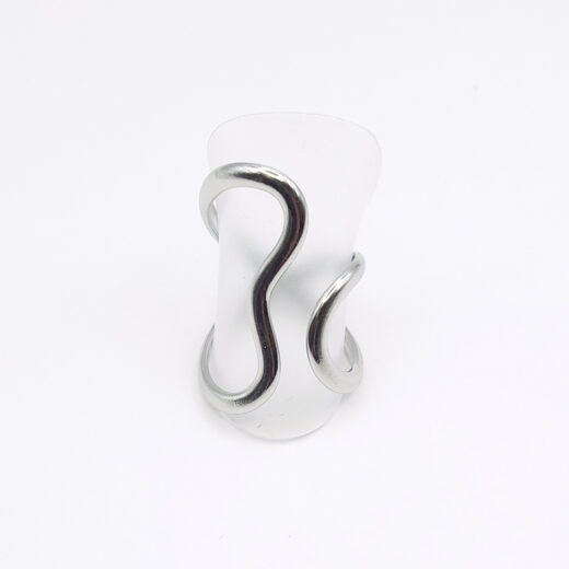Edelstahl-Ring - Spange