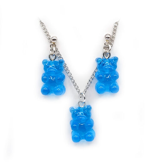 Gummibärchen Kombi blau