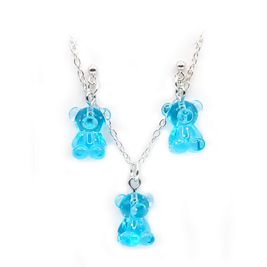 Gummibärchen Kombi hell-blau