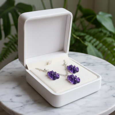 Gummibärchen-Schmuckset „Brombeere“