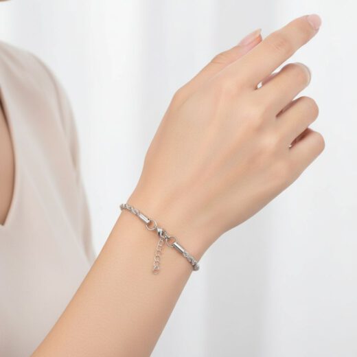 Edelstahl-Armband Steel Cord