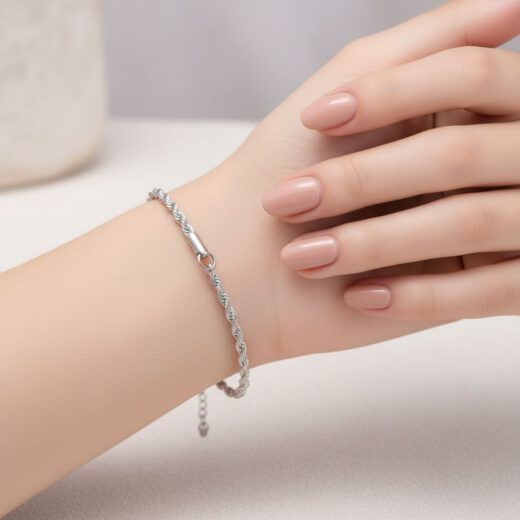 Edelstahl-Armband Steel Rope
