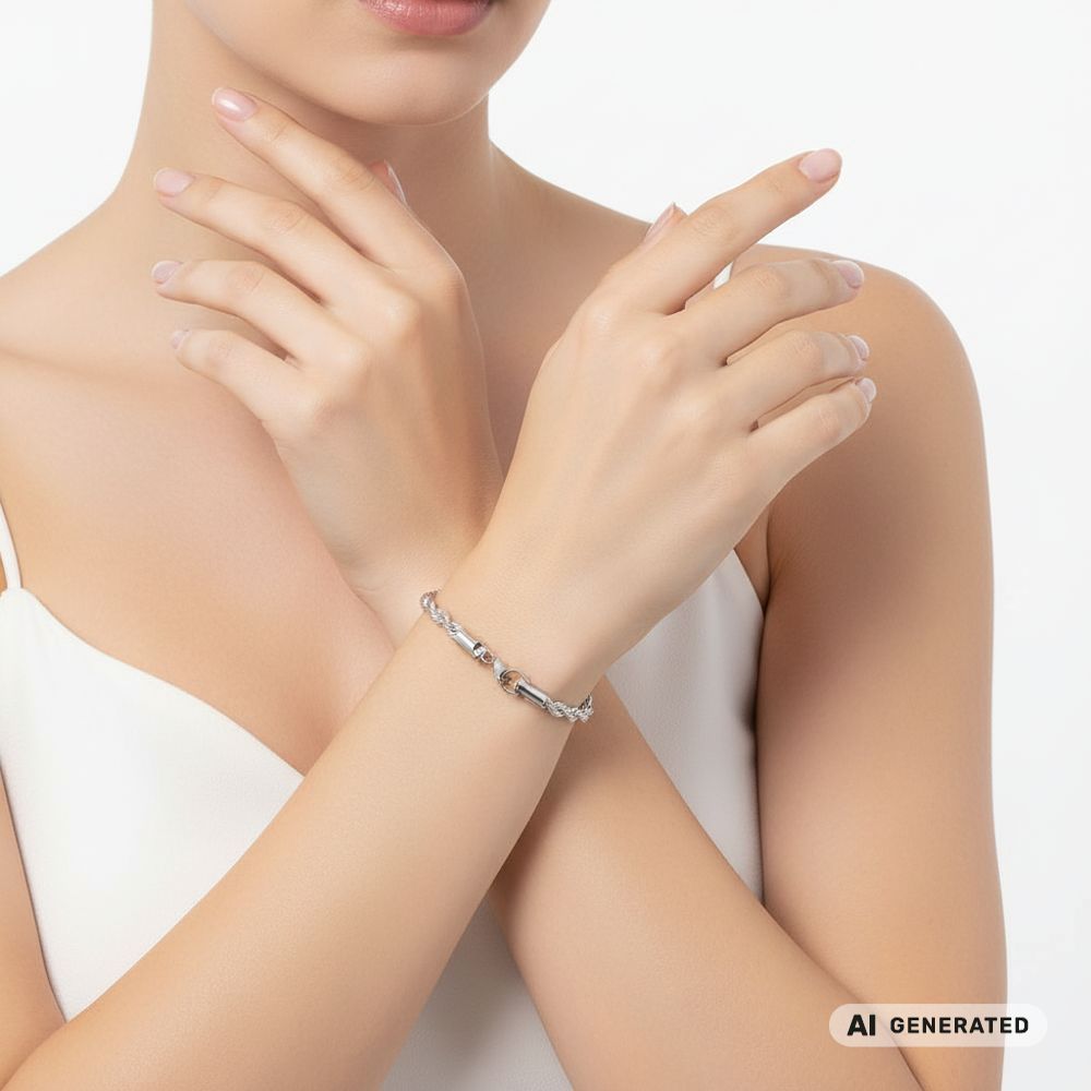Edelstahl-Armband Venice Steel - KI-generated