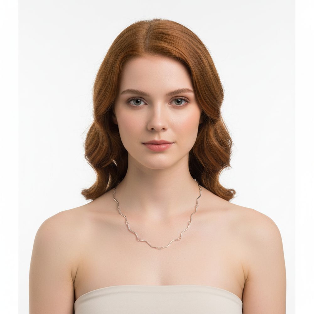 Edelstahl-Kette Curved Steel