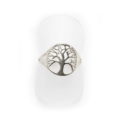 Edelstahl-Ring - Tree of Life
