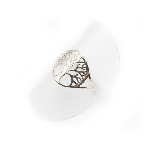 Edelstahl-Ring - Tree of Life