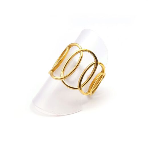 Edelstahl-Ring gold - Rings