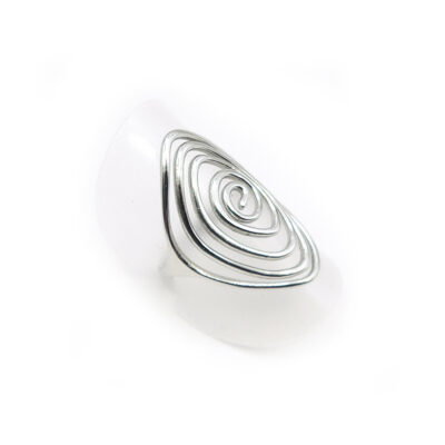 Edelstahl-Ring „Steel Spiral“