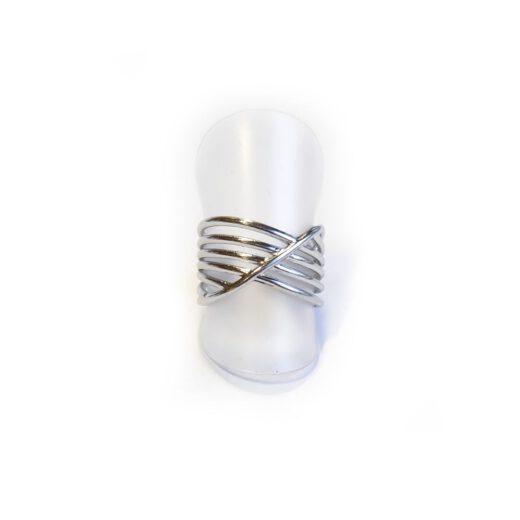 Edelstahl-Ring - Stripes