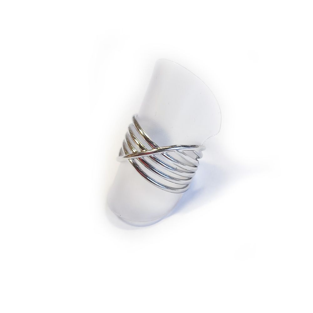 Edelstahl-Ring - Stripes